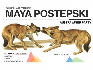 Affiche Maya Postepski