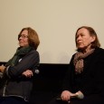La sociologue Irène Théry (à droite) présente le film « In The Family » après avoir donné une conférence sur l’homoparentalité, Festival Vues d’en face, dimanche 12 avril 2015